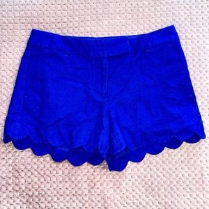 J. Crew Bright Blue Shorts